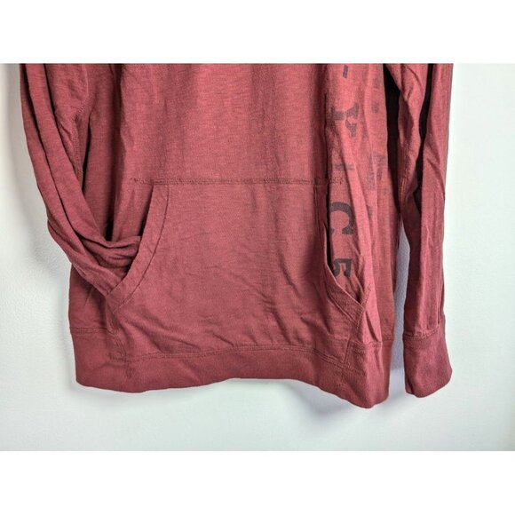 American Eagle Hoodie Men's Size XL Y2K Spellout Logo Lightweight Pinkman Skater - Picture 3 of 10